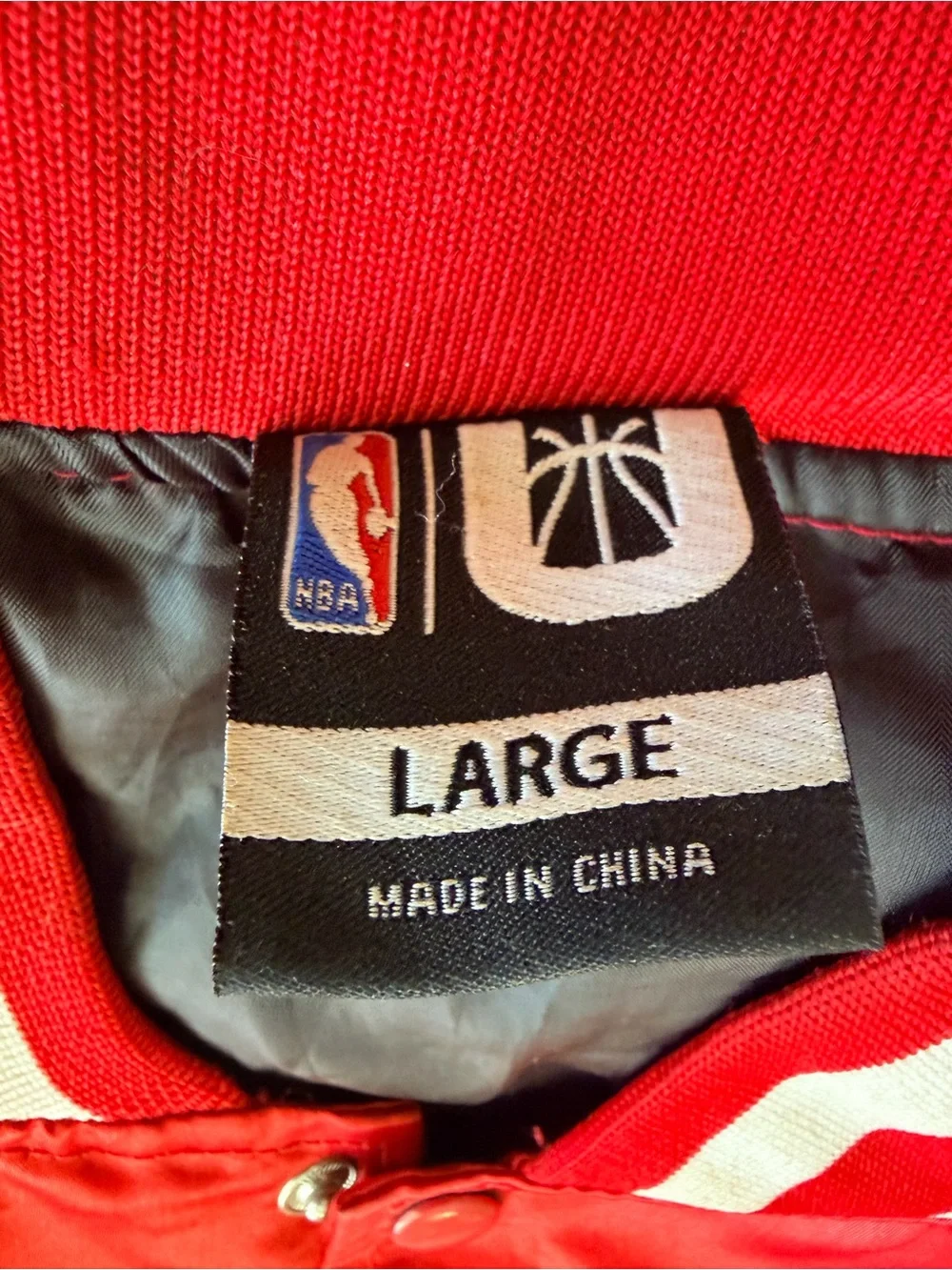 NBA featuring satin embroidered